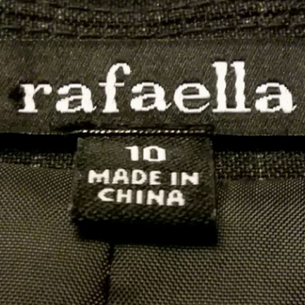 $94 Rafaella Size 10 Charcoal 2 Way Stretch Blazer - Picture 9 of 9